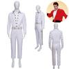 High-quality Polyester Fiber Cosplay Set Of White Cat King Elvis Presley