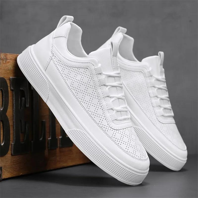 Breathable Men Shoes Outdoor Casual Sneakers Male Fashion Sports Walking Shoe Running Flat Platform Sneaker 2024 Sewing Trainers