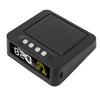 Solar Powered Car Clock 12h 24h Automobile LCD Clock with Data Temperature Display Two Alarms Fatigue Driving Alert for