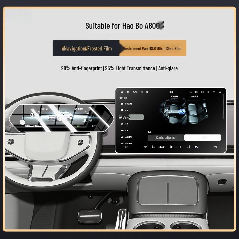 GAC AION V800 Central Control Screen Protection Film for Interior Decoration