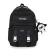 School bag for female middle school students Lightweight and simple large-capacity backpack for female high school students and college students