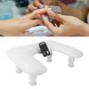 Hand Rest for Nails Tech 3   Heights U Shaped Manicure Arm Rest with Phone Holder for Home Salon Use