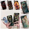 Cool Style Tiger Dragon Pattern Phone Case For Vivo Y11 2019 / Vivo Y12i 1906 Clear Soft Silicone TPU Back Cover Cartoon Coques