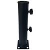 Grande Ombrellone da Esterno con Base in Cemento Nero da 30 cm e Manicotto per Supporto