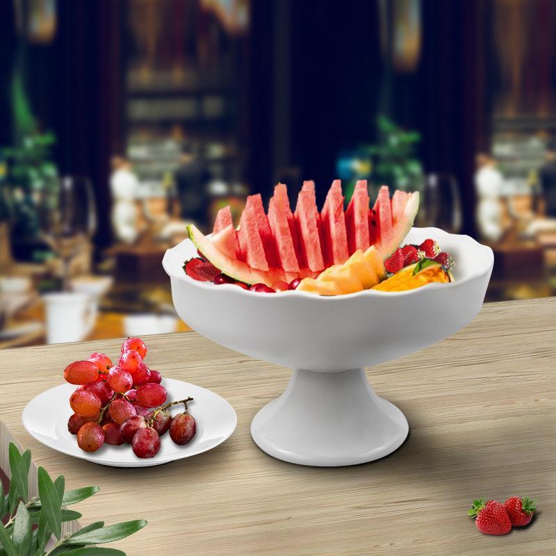 

Европейская многоярусная меламиновая подставка для десертов и тортов белый