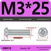 4.8 Grade Galvanized Phillips Round Head Screw (M2-M8)