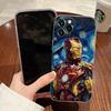 Marvel Oil Painting Transparent Phone Case For iPhone 17 Pro Max 17E 11 12 13 14 15 16 Pro Max Plus 17 Air 16E 7 XS Soft Cover