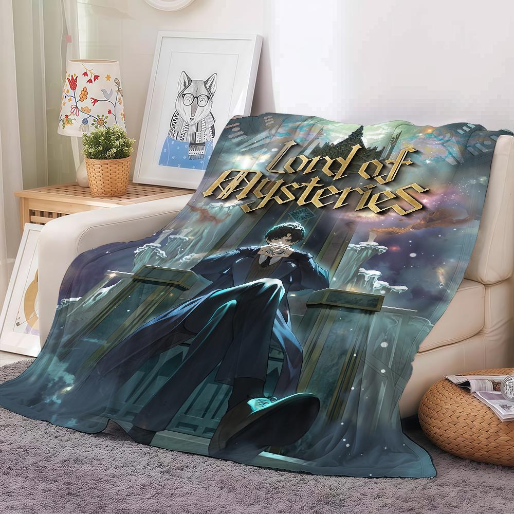 Anime Lord Of The Mysteries Blanket Warm And Soft Suitable For Bedroom Living Room Sofa Bed Office Travel Camping