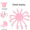 Head Massager Scalp 9 12 Claws Neck Comb Roller 9 Finger Steel Ball Hand Held Relax Spa Hair Care In Home