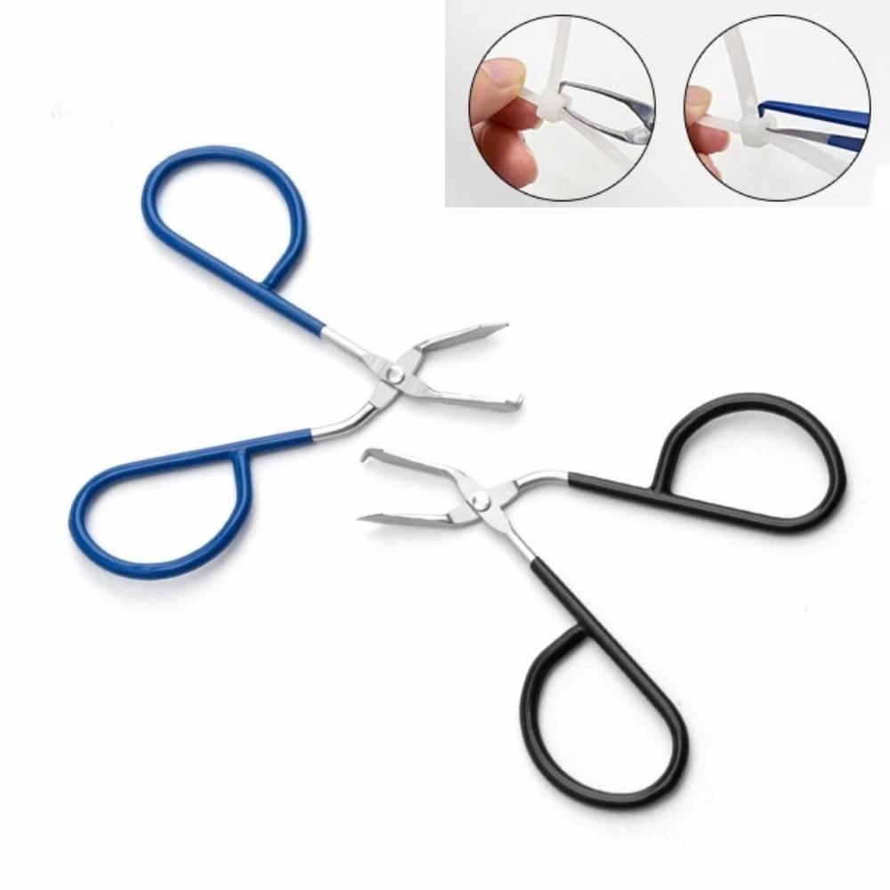 Stainless Steel Zip Tie Remover Silicone Handle Zip Tie Cutter Zip Tie Release