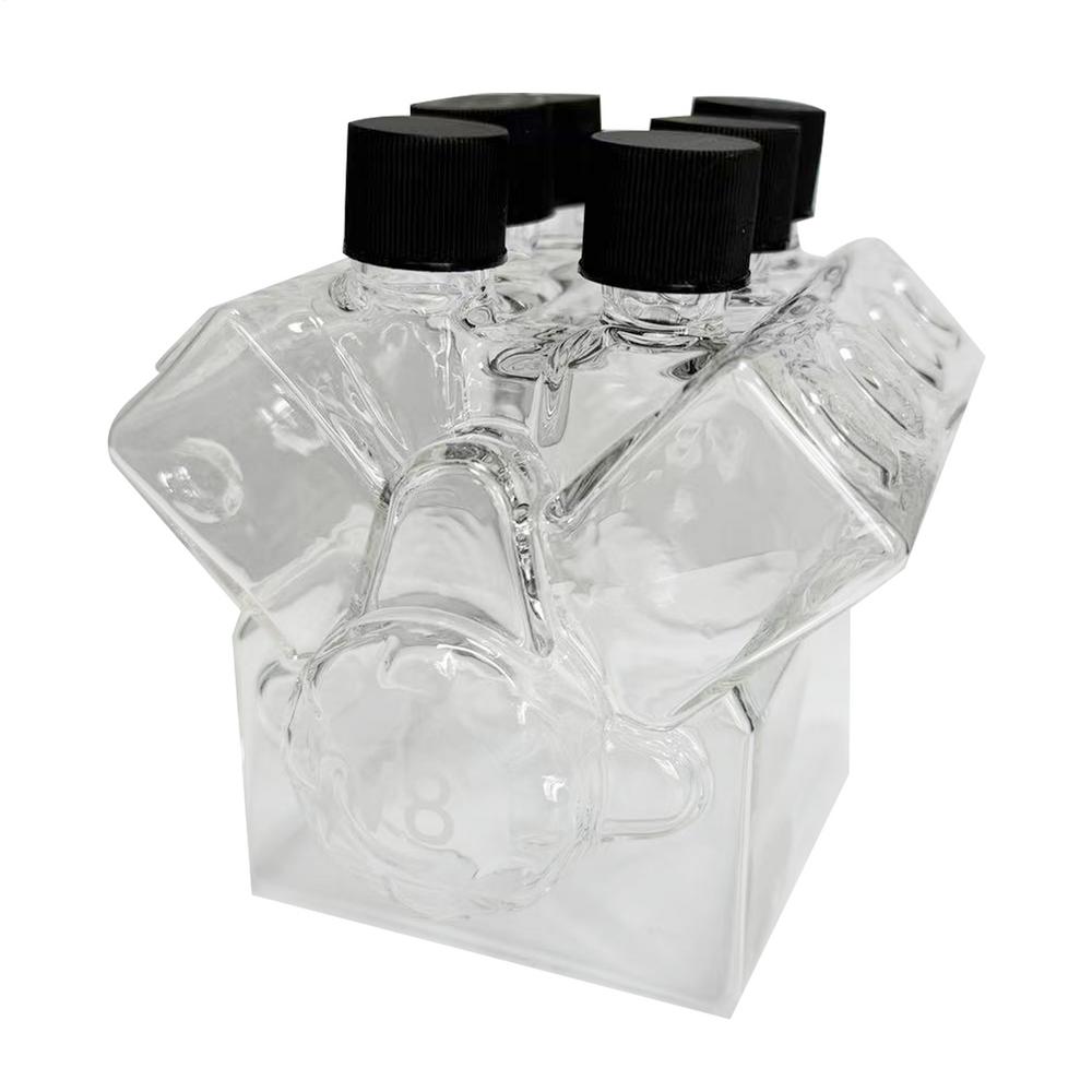 V8 Whiskey Decanter Engines Shape Alcohol Decanter Bottle Wine Decoration Bar Accessories For Tequila Bourbon Gifts