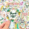 50 Thank You Stickers, English Stickers, Sealing Stickers, Baking Gifts, Holiday Stickers, Thank You.