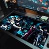 Evil Zombie Game Color Mouse Pad Large Gaming Table Cushion Non-slip Laptop Tablet Big Mousepad XXL Mat Mini PC Playmat With Lock edge