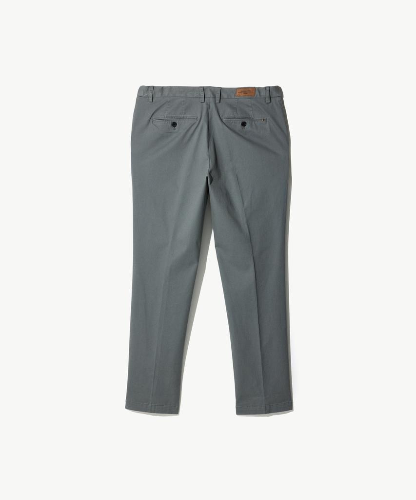STCO Diems Washed Cotton Comfort Chino Pants Grey (Tapered Fit)_Dpawz02Csg