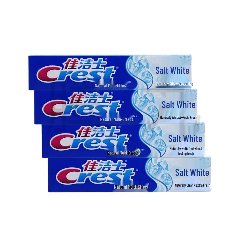 Crest Salt Whitening Toothpaste 90g x 6 Pack