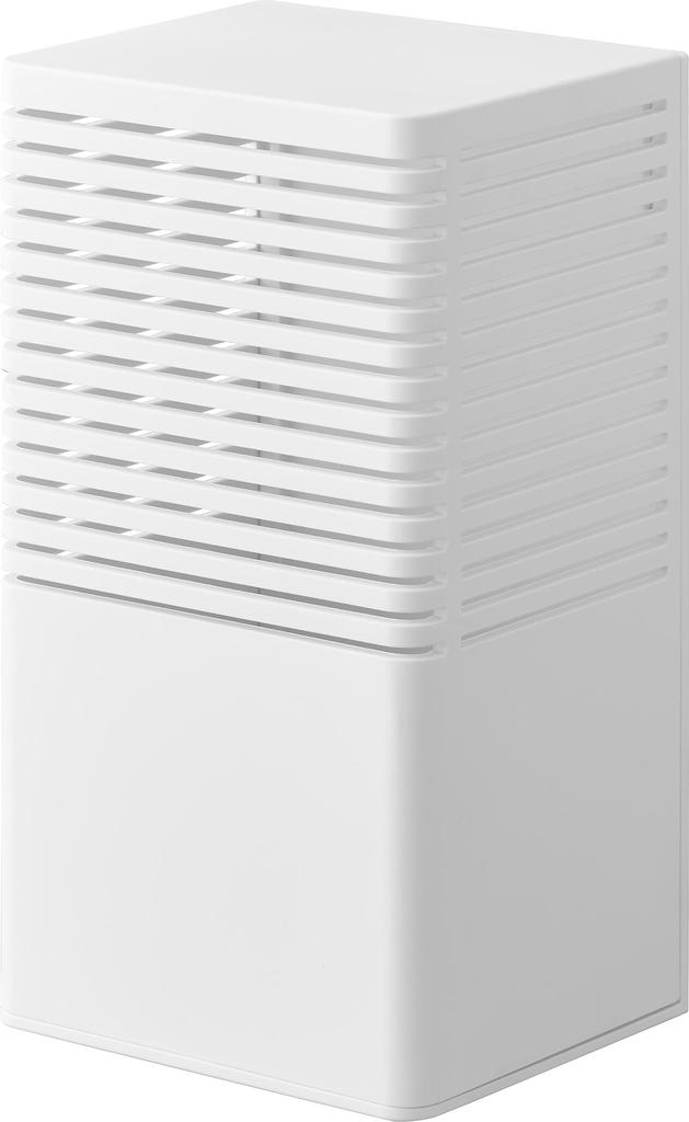 Yamazaki Jitsugyo [Gypsum board tweezers and wood screws included] Deodorant case for plaster board walls, L, White, approx. W11 x D9.5 x H20.3cm