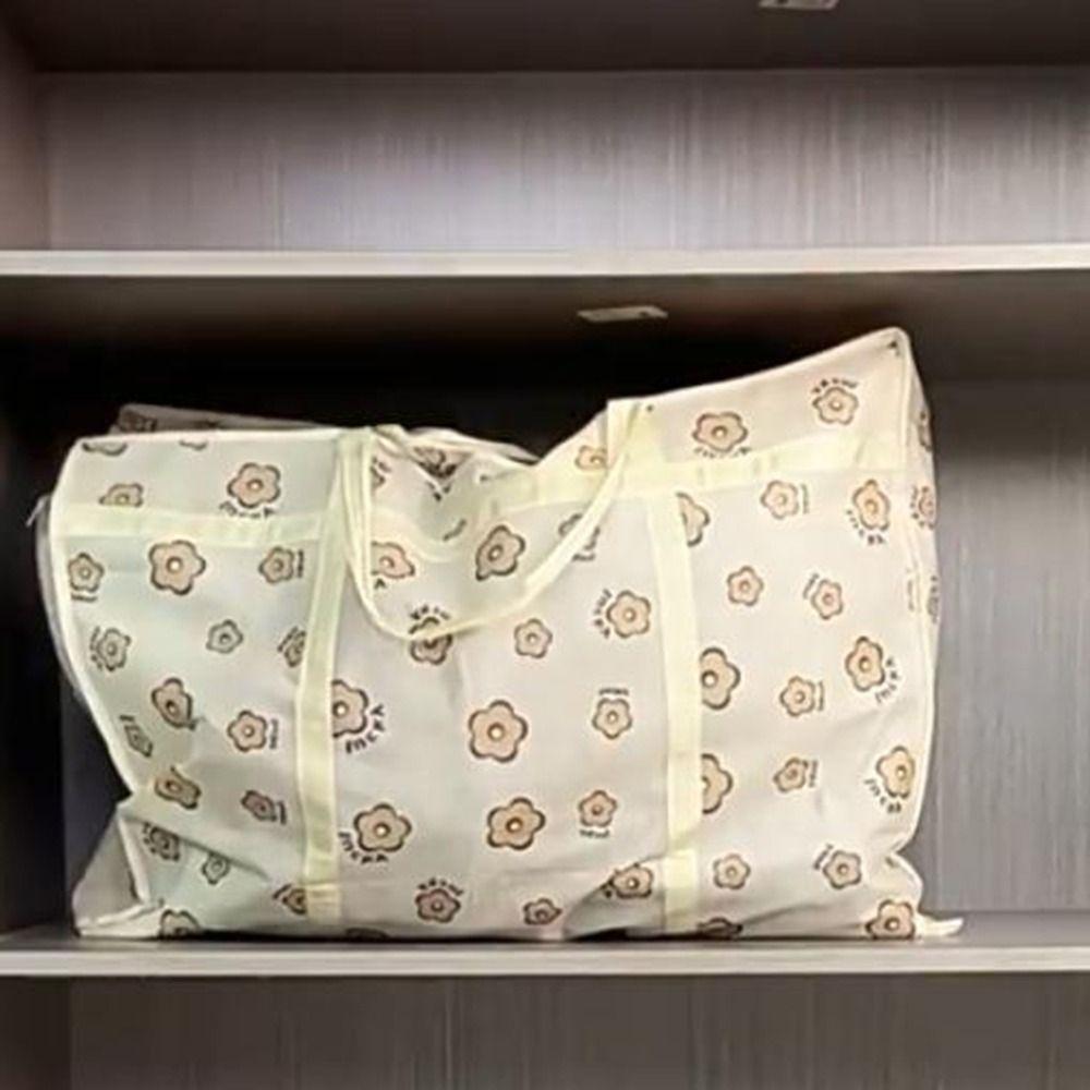 Puppy Pattern Clothes Packing Bag Handheld Luggage Storage Bag Cute Moving Packing Bag  for Home