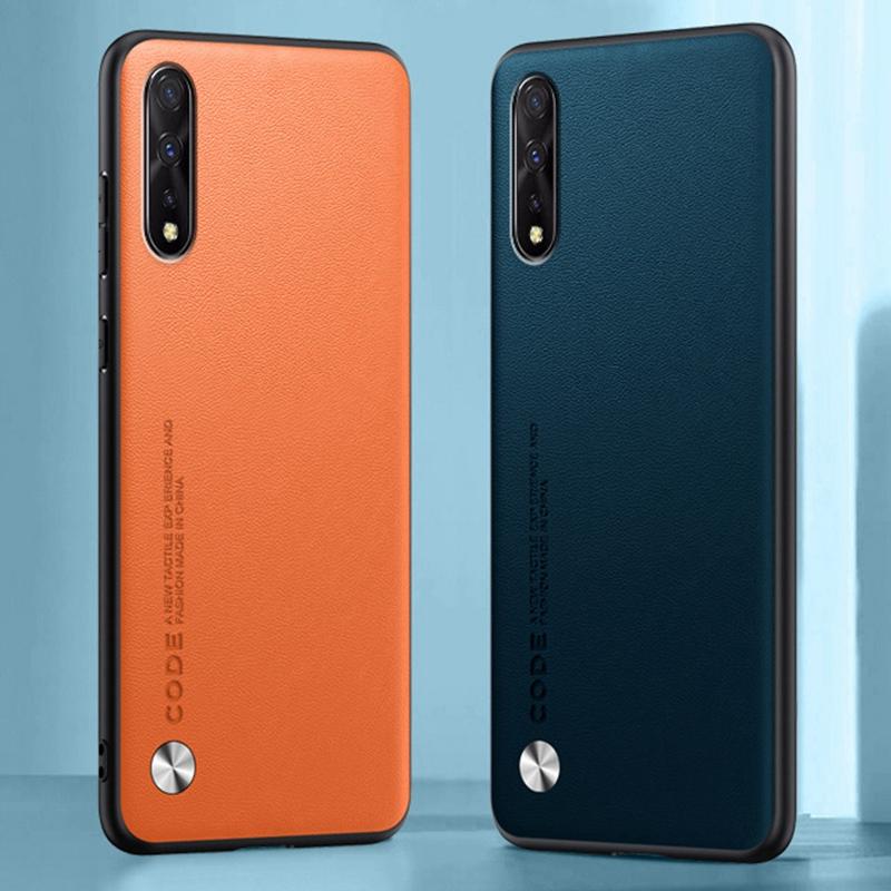 Husă de Lux din Piele PU Pentru Vivo V17 Neo S1 Z5 Z1X Y7S Husă Mată Protecție Silicon Husă Telefon Pentru Vivo 1907 iQOO Neo Coque