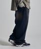 OTHERFITS Hip-Wide Vintage Blue Denim Pants (Dark Blue)