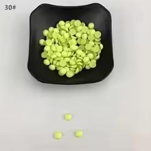6-12mm Semi Circular Acrylic Flatback Plastic Beads Matte Multi-color Customizable Color Clothing Accessories Beads