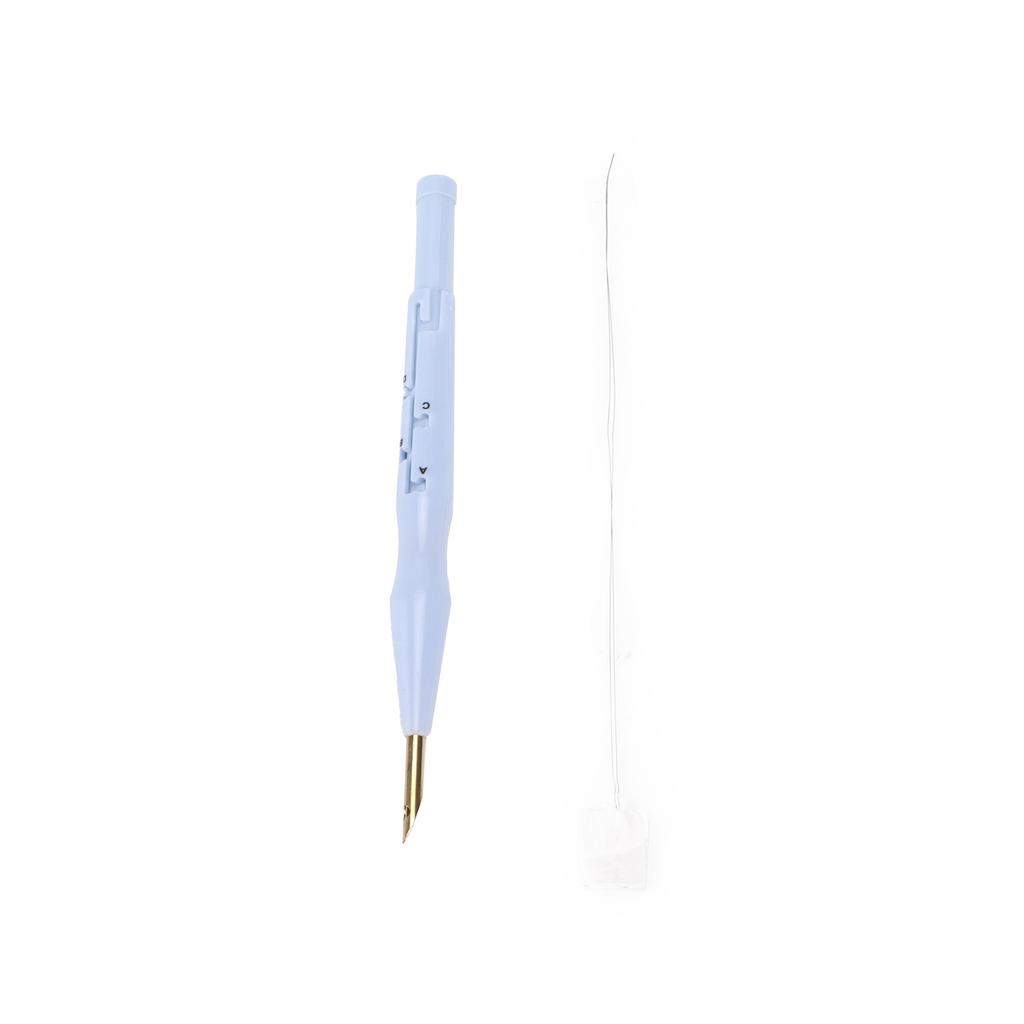 Punch Needle Adjustable Embroidery Pen Knitting Tool for Yarn Rug Floss Cross Stitching Beginners
