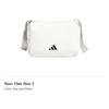 Adidas Sportswear Polyurethane, Synthetic Leather Crossbody Bags Unisex Sweat Jade White KT6073