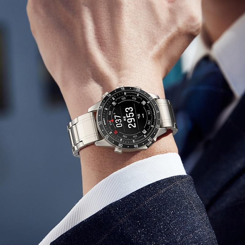 Pasek ze stopu tytanu do Garmin Aviator/Adventurer zamiennik opaski na rękę Garmin Fenix 8/Tactix 47mm 51mm 6/7X Forerunner 970 965