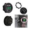 Waterproof LED Digital Voltmeter Voltage Display DC3.0-30V Multimeter 12V/24V Voltage