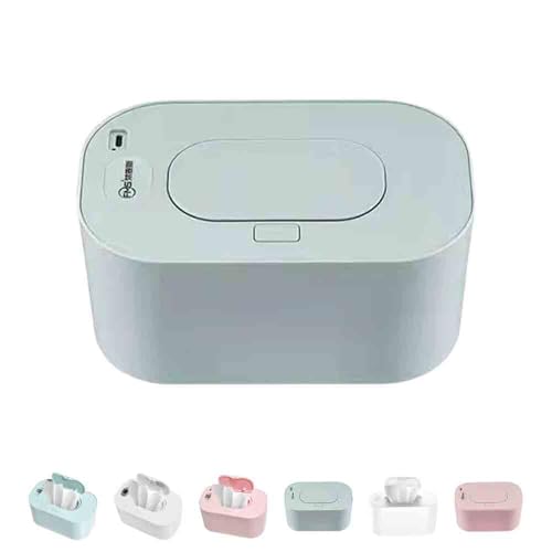 

TAKEY Wet Wipe Warmer, Baby Wipe Warmer, Baby Wipe Case, Wet Wipe Case, Wet Wipe Warmer (Blue, Automatic Heating, Constant Temperature of 60℃)