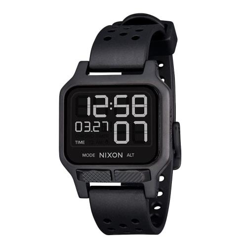 

Nixon Heat Watch for Men and Women, All Black, A1320001-00 [Officially Imported]