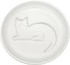 Artha Soy Sauce Dish, Small Plate, Cat and Pine Design, 9cm, Dishwasher and Microwave Safe, Porcelain, AR0604191