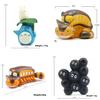Totoro Neighbor My Bus Handpainted Resin Collectible Decor For Kids And Fans