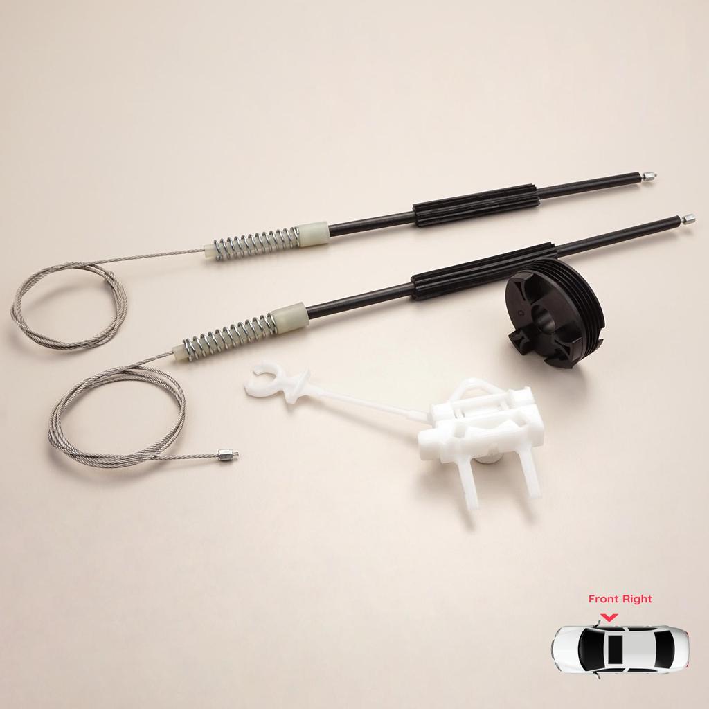 EWR263 Window Regulator Repair Kit Front Right Door for Fiat Doblo MK1 MPV Van 119 223 2001-2010 51718403