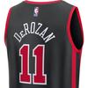 Nike Dri-Fit NBA Swingman Jersey 2023/24 Season Demar Derozan #11 Chicago Bulls Men Basketball Vest Black DX8497-011