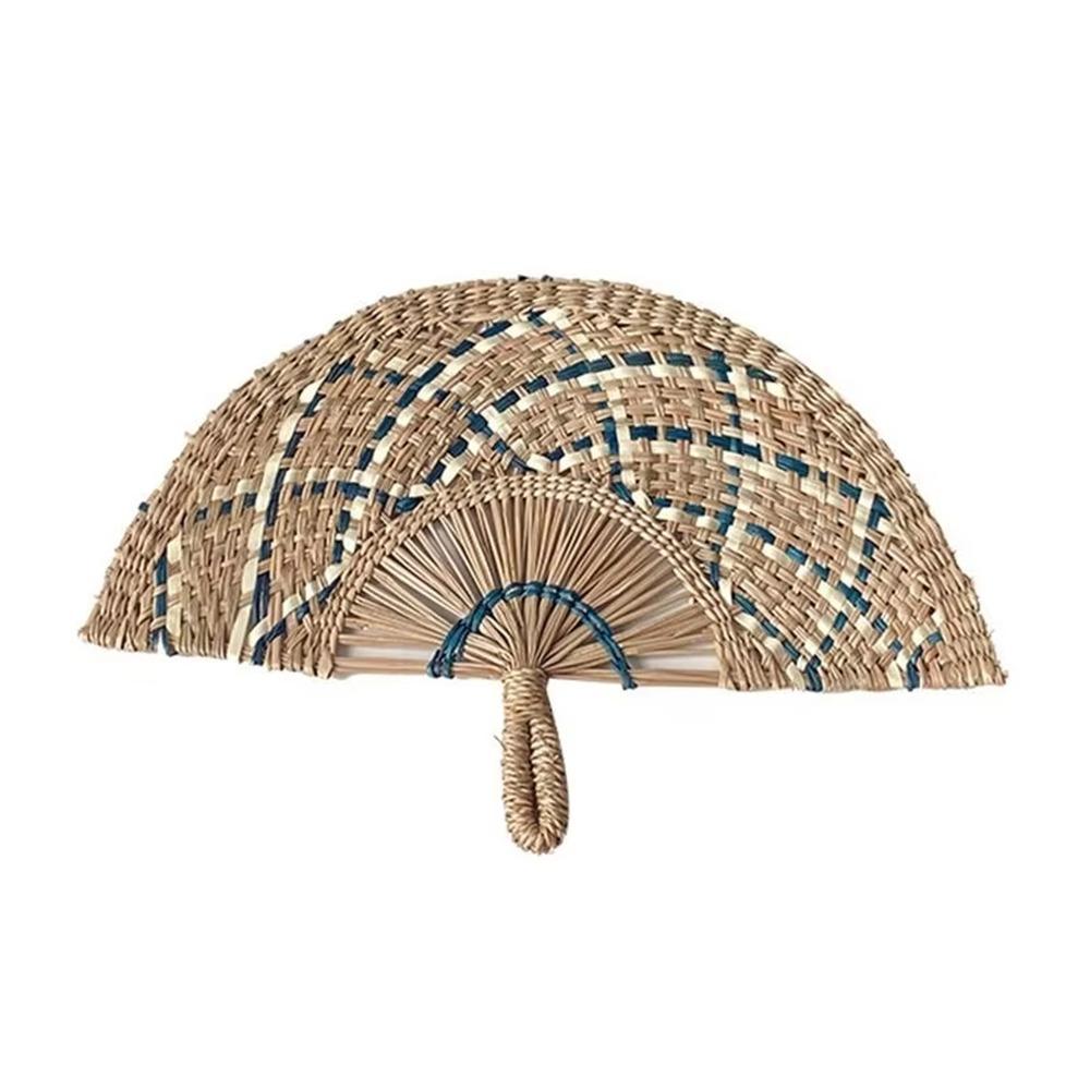 

Ручной работы плетеный из травы веер на стену фон декоративные элементы веер из соломы гостиная Style 2