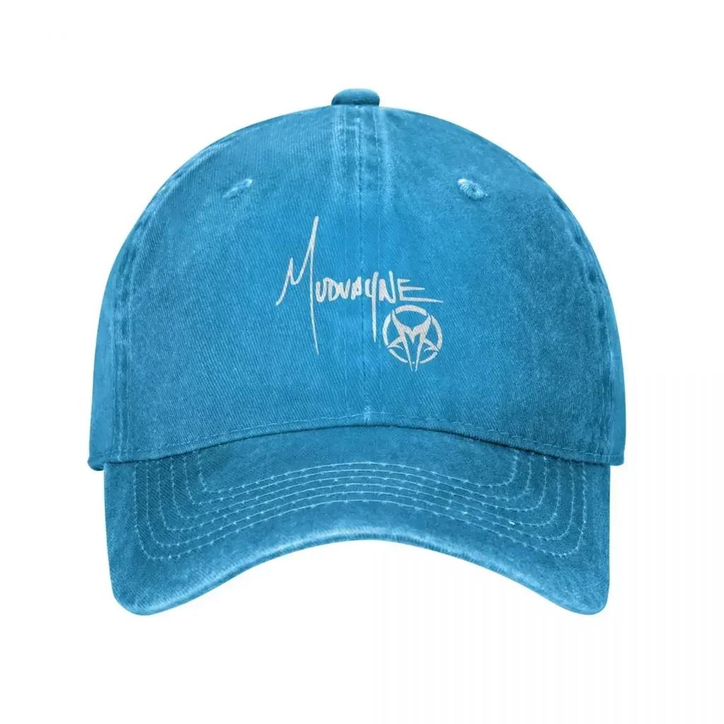 Classic Greg Tribbett Mudvayne Baseball Cap Men Women Distressed Denim Washed Snapback Hat Alternative Metal Band Outdoor Hats