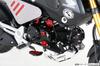 KITACO Bigfoot Monkey 125 Grom Ducks 125 Machined Finish (Red) (JB02/JB03/JB05) (JC61/JC75/JC92) (JB04/JB06) Aluminum/Alumite 516-1300920
