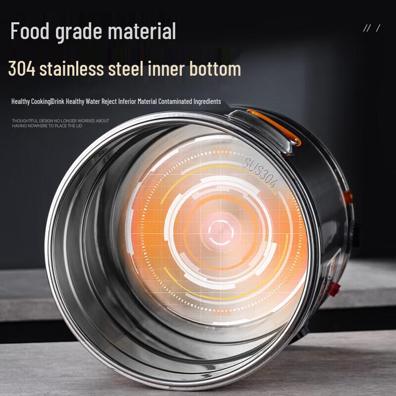Oumeida 304 Stainless Steel Electric Multi-Cooker