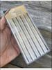 Swiss Imported Super Pike Metal Pattern 6/0 Curved Saw Blades, 12 Fine-Tooth Blades Per Pack