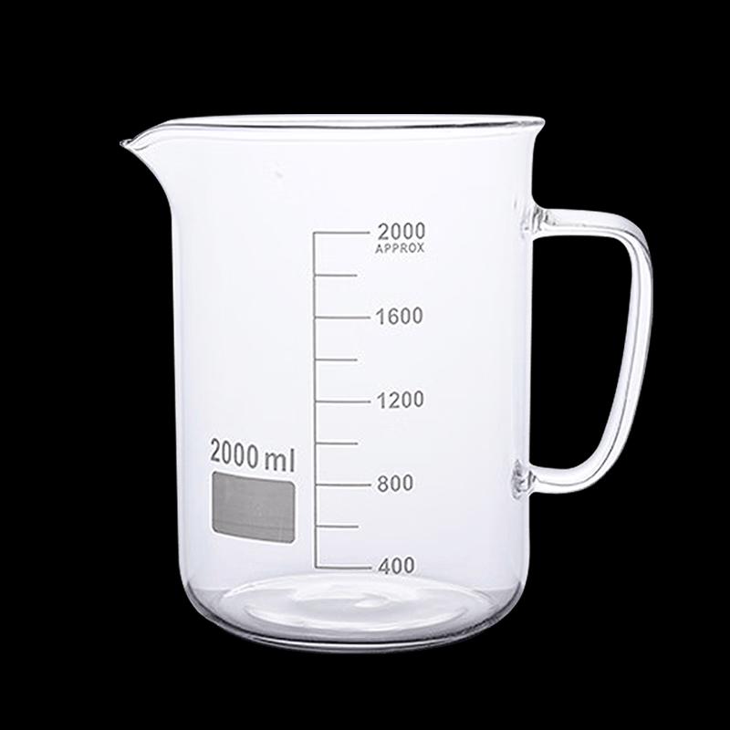 Ancelay High Borosilicate Glass Graduated Beaker