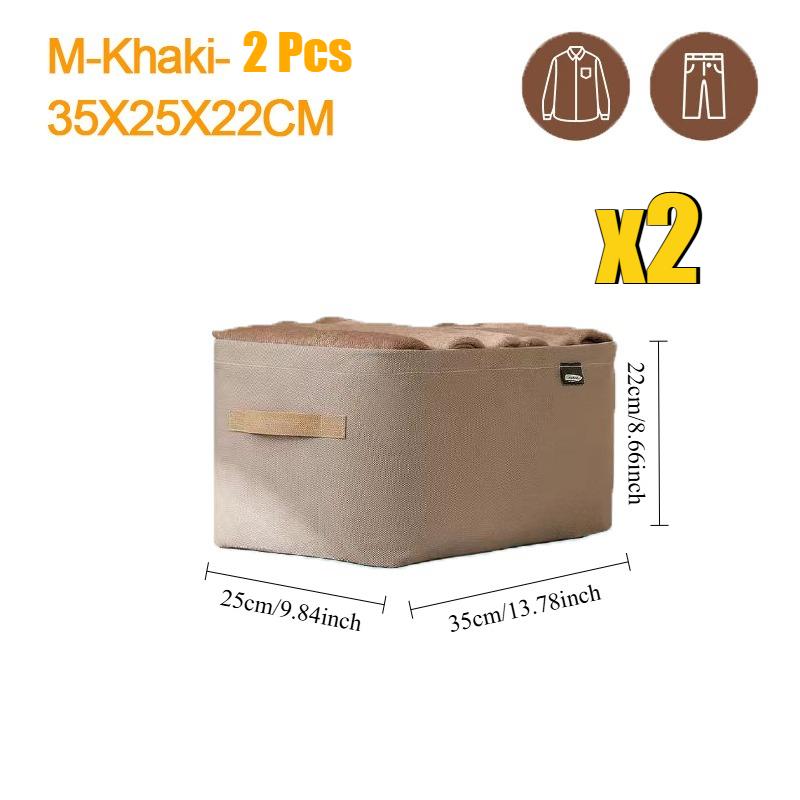 Laundry Clothes Organizer Storage Bag Clothes Foldable Clothes Storage Bag Portable Wardrobe Cloth Organizer Storage Box