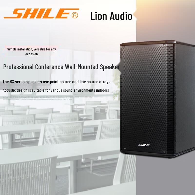 SHILE BX-108 8-inch Conference Wall-Mount Speaker Pair