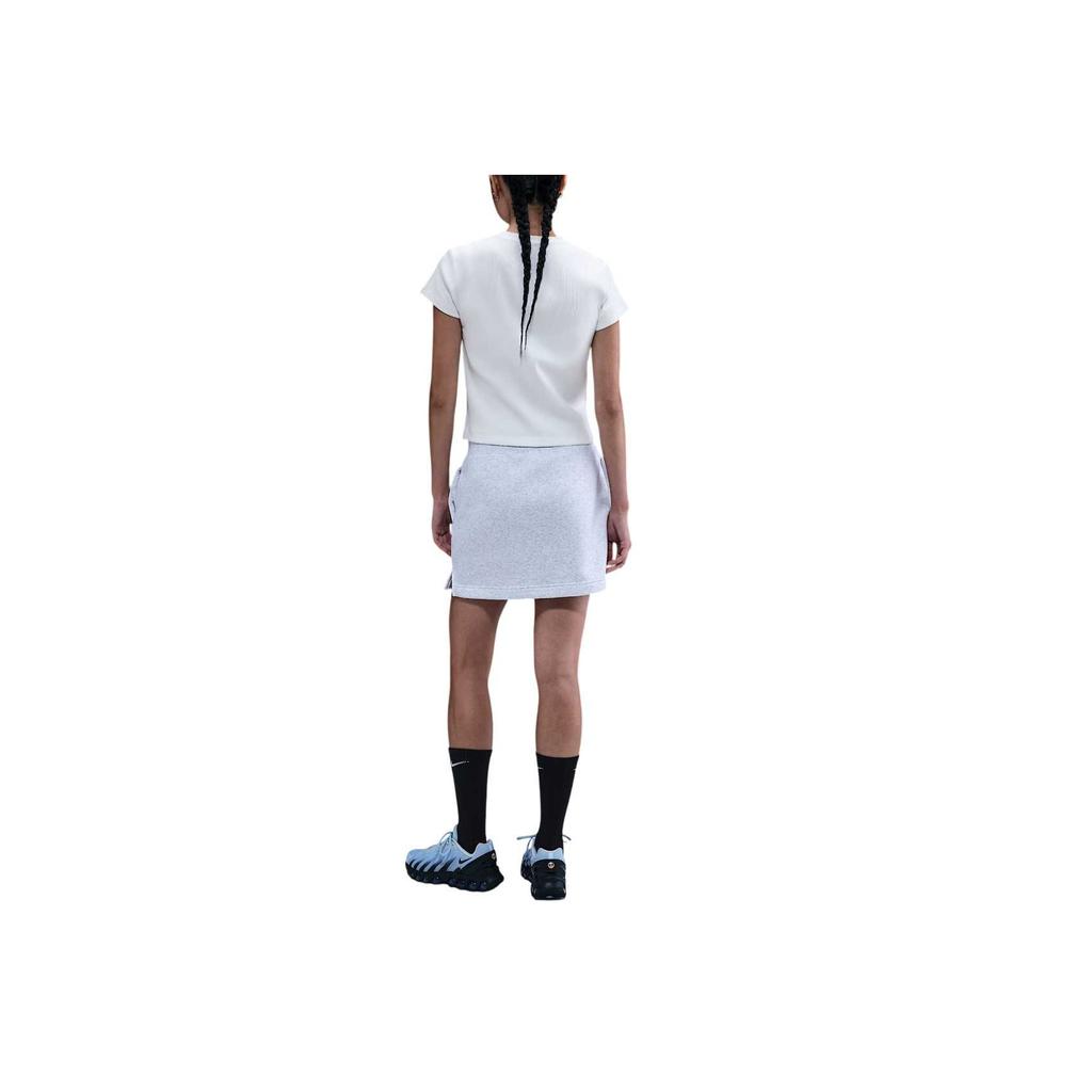 Nike Sportswear Round Neck Breathable Solid Color Short Sleeve T-Shirt Women Tops HV4995-100