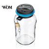 Visible Coin Bank for Teens Digital with Intelligent Counting, Safety Padlock ABS Transparent Durable Container Savings Jar, Money Management Box Kids