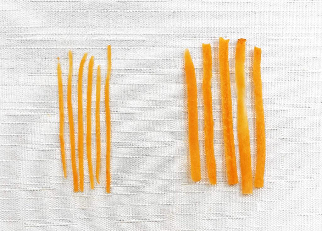 Sakai Sangyo Bamboo Julienne Made In Julienne Perfect for Slicing Vegetables Slicer, Japan, Approx. 7.2cm, 25.7cm, 1.5cm, Wooden, Slicer,
