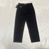 ZYLLO Jeans Pantalones Y2k Jeans Negros Pierna Ancha Hombre Retro Sueltos Moda Pantalones de Moda Hip-Hop Streetwear Y2k American Street Casual Jeans