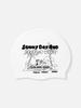 BARREL Surf Day Bio Silicone Swim Cap White (B6Suasc013Wht)