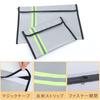 Fireproof Collection Zippered with Reflective Disaster Fireproof Storage Document Storage Valuables for Home and Office Use ELECTRO-WEIDEWORLD Bag,