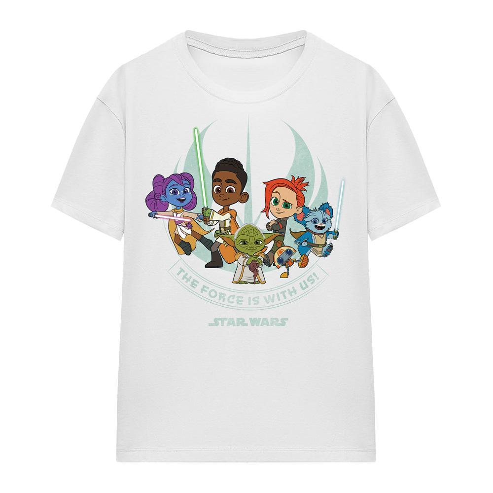 Star Wars: Young Jedi Adventures Womens/Ladies Force Is With Us T-Shirt