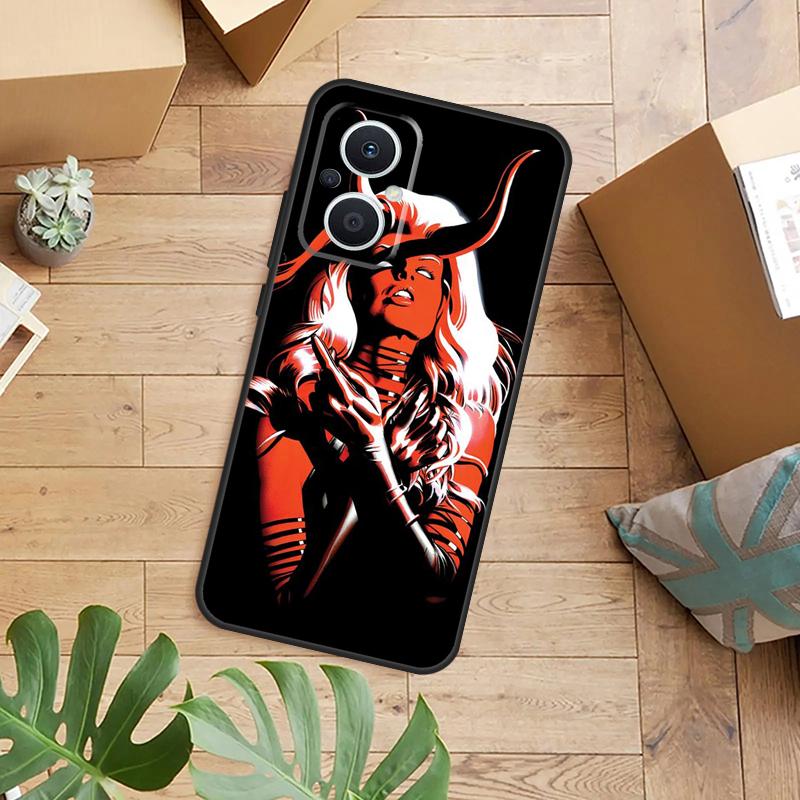 Devil Woman Phone Case For OPPO Reno 14 13 11 12 F 10 Pro 8T 7 8 Lite OPPO Find X8 X6 X5 X9 Pro Cover